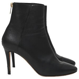 Jimmy Choo Black Ankle Leather Boots